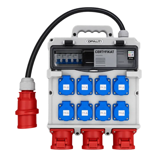 Mobilni razdelilnik 2× CEE 16 A, 1× CEE 32 A